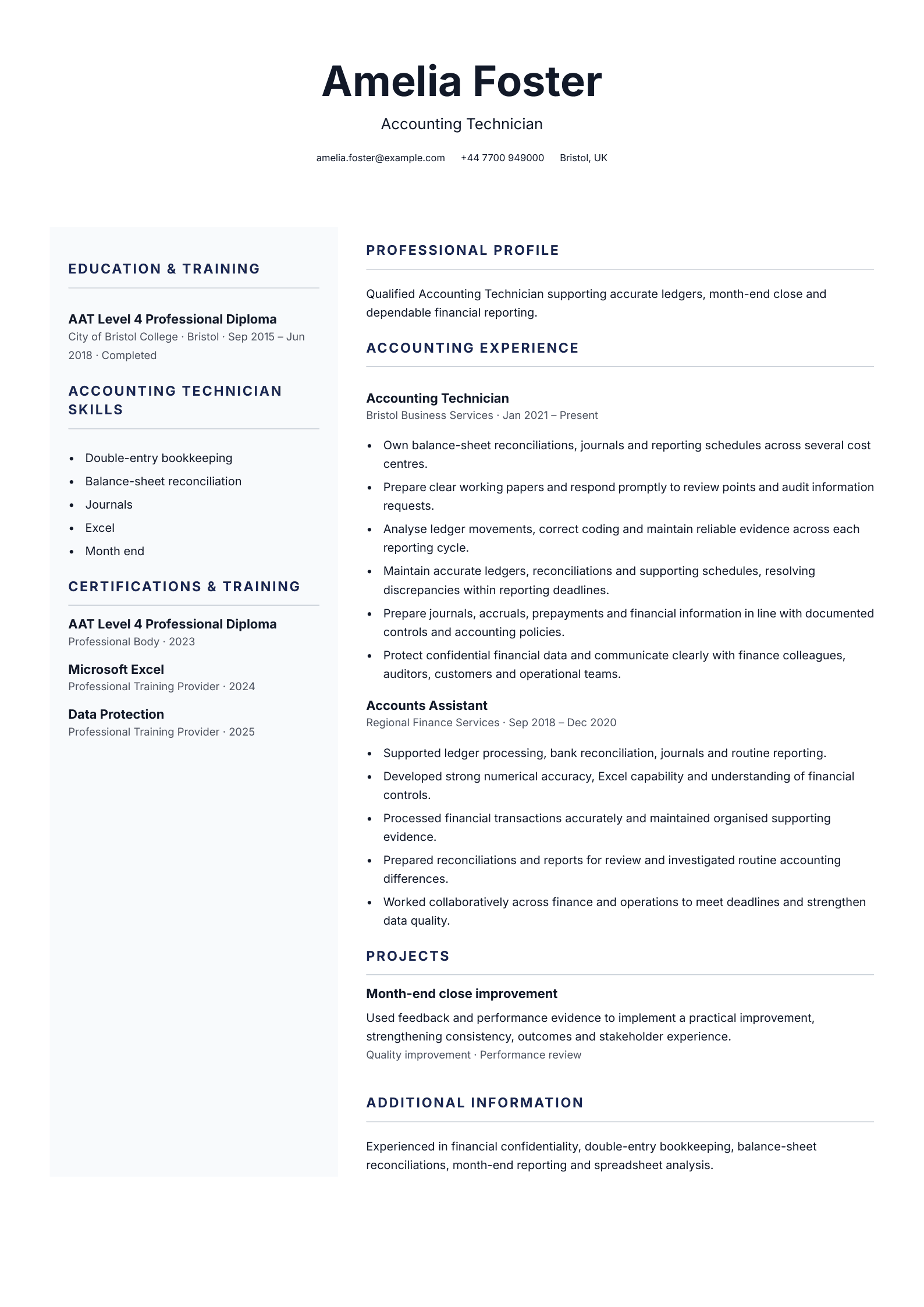 Care coordinator CV