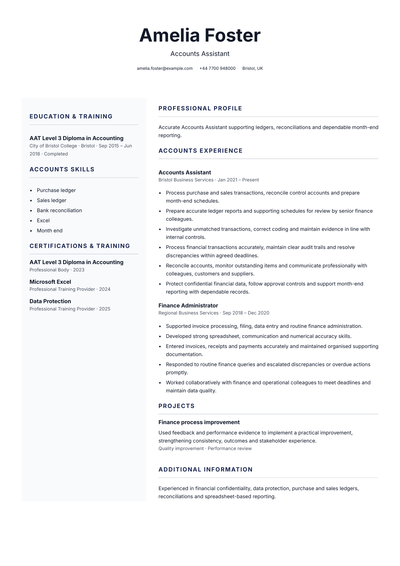 Care coordinator CV