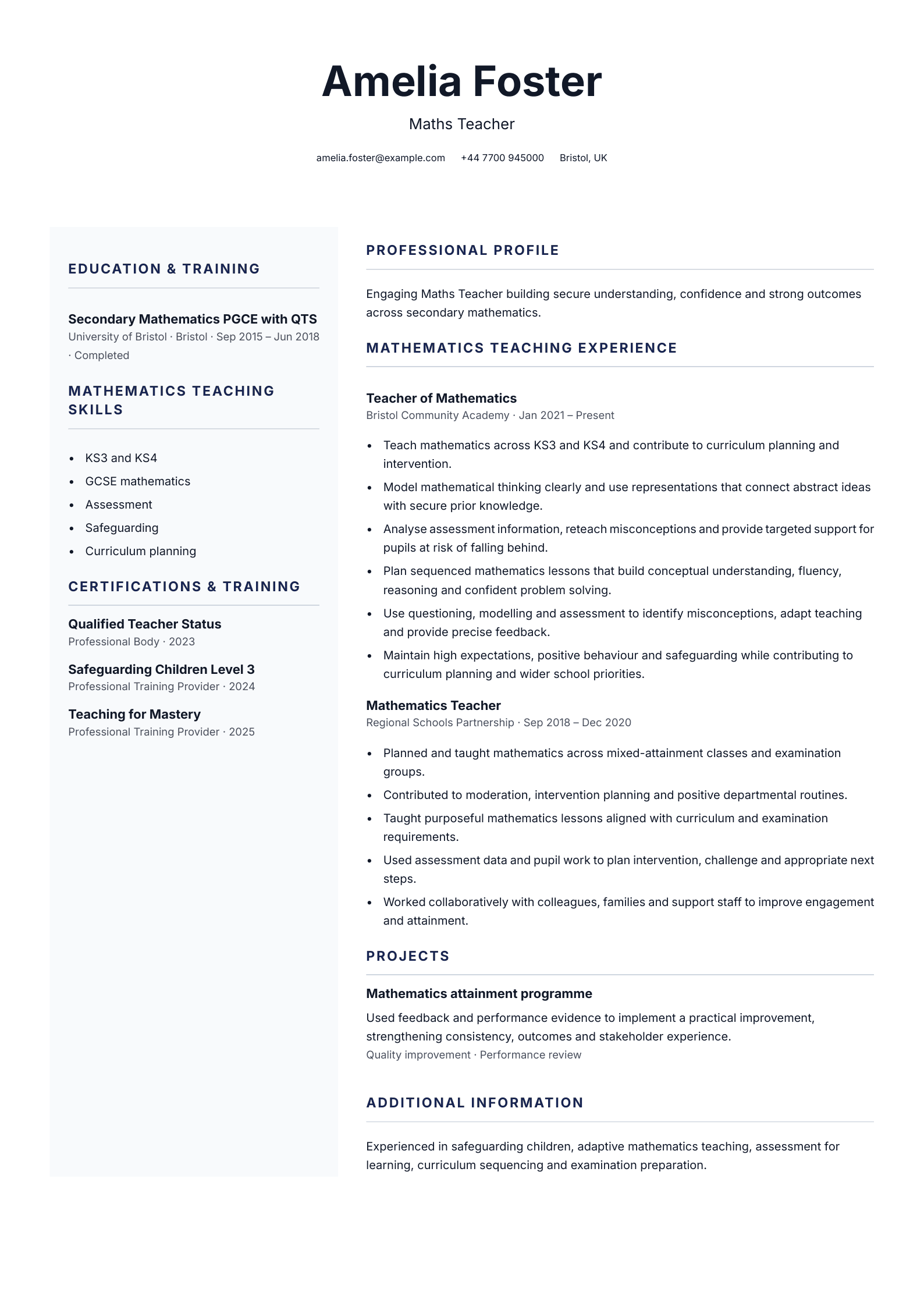 Care coordinator CV